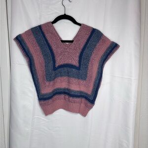 🌿 Handmade Vintage Knit Sweater Vest